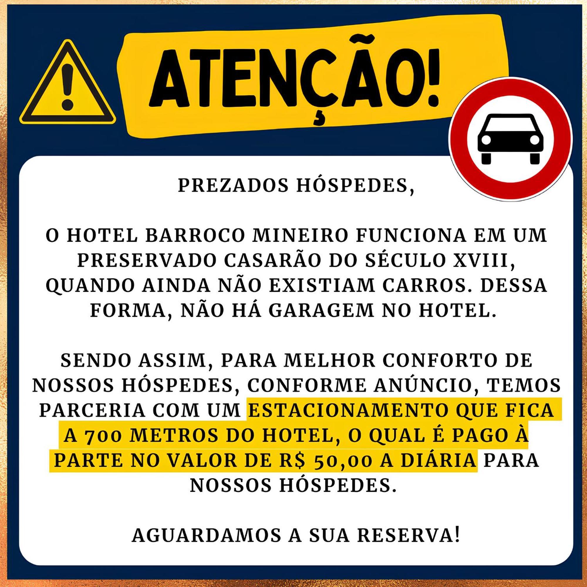 Hotel Barroco Mineiro 오루프레투 외부 사진